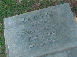 Ida Munro Bonner Ida Munro Bonner