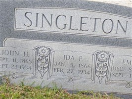 Ida P Singleton Ida P Singleton