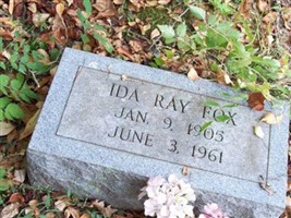 Ida Ray Pugh Fox Ida Ray Pugh Fox