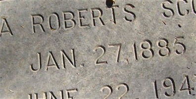 Ida Roberts Scott Ida Roberts Scott