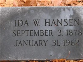 Ida W. Hansen Ida W. Hansen