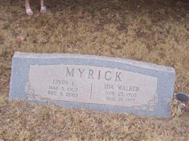 Ida Walker Myrick Ida Walker Myrick