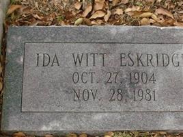 Ida Witt Eskridge