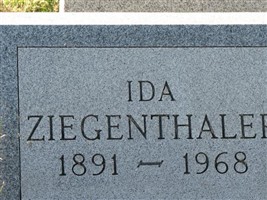 Ida Ziegenthaler Ida Ziegenthaler