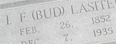 I F "Bud" Lasiter