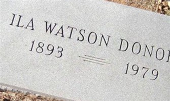 Ila Mae Watson Donoho Ila Mae Watson Donoho