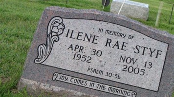 Ilene Rae Styf Ilene Rae Styf