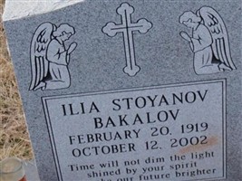 Ilia Stoyanov Bakalov Ilia Stoyanov Bakalov
