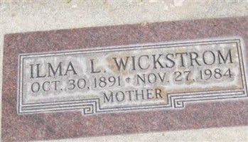 Ilma L Wickstrom Ilma L Wickstrom
