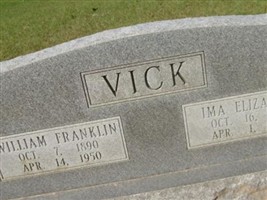 Ima Elizabeth Vick Ima Elizabeth Vick