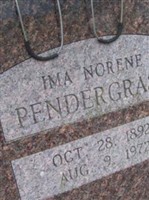 Ima Norene Pendergrass Ima Norene Pendergrass