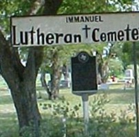Immanuel Lutheran Cemetery Immanuel Lutheran Cemetery