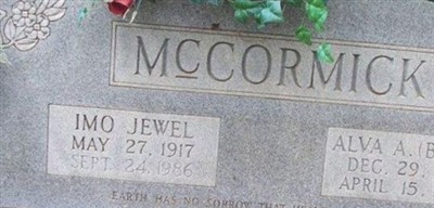 Imo Jewel McCormick Imo Jewel McCormick