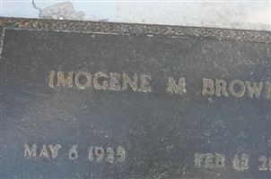 Imogene M Brown
