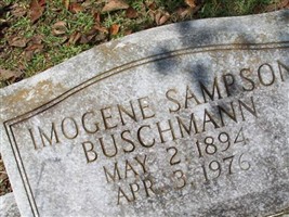 Imogene Sampson Buschmann Imogene Sampson Buschmann