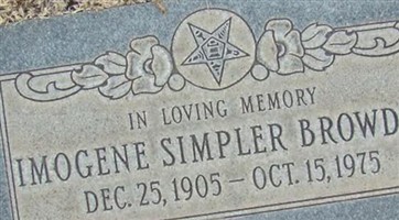 Imogene Simpler Browder