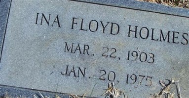 Ina Floyd Holmes
