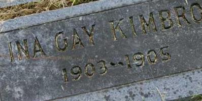 Ina Gay Kimbro Ina Gay Kimbro