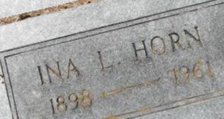 Ina L Horn