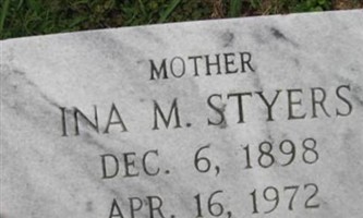 Ina M. Styers