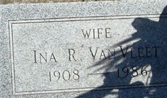 Ina R VanVleet Ina R VanVleet