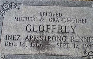Inez Armstrong Rennie Geoffrey Inez Armstrong Rennie Geoffrey