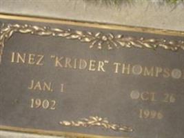Inez Edna Krider Thompson