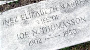 Inez Elizabeth Warren Thomasson