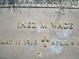 Inez May Linhart Wade Inez May Linhart Wade