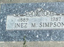 Inez Myrtle Newsham Simpson Inez Myrtle Newsham Simpson