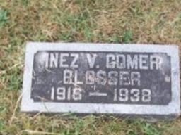 Inez V Comer Blosser Inez V Comer Blosser