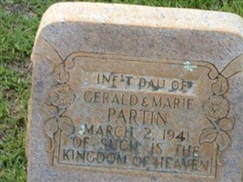Inf. Dau. of Gerald & Marie Partin