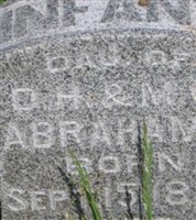 Infant Abrahams Infant Abrahams