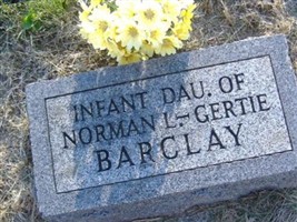 Infant Dau Barclay