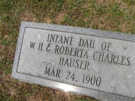 Infant Dau. Hauser