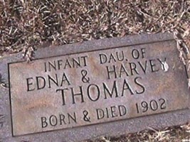 Infant Dau. Thomas Infant Dau. Thomas