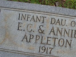 Infant Daughter Appleton