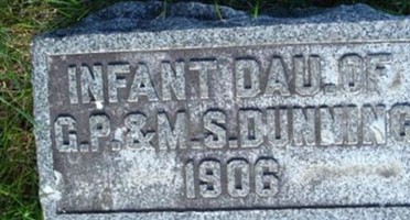 Infant Daughter Dunning