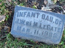 Infant Daughter Legate