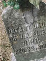 Infant Daughter of J.A. & L.E. Ring Infant Daughter of J.A. & L.E. Ring