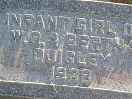 Infant Daughter Quigley