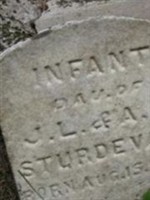 Infant Daughter Sturdevant Infant Daughter Sturdevant