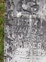 Infant Daughter Thacker