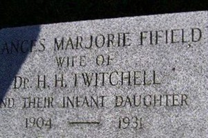 Infant Daughter Twitchell Infant Daughter Twitchell