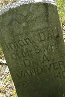 Infant Daughter Vandiver Infant Daughter Vandiver