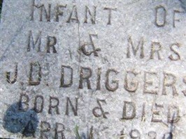 Infant Son Of John Durwood & Effie Warren Driggers
