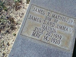 Infant James T Mathis, Jr Infant James T Mathis, Jr