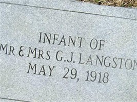 Infant Langston Infant Langston
