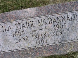 Infant son of Lila Starr McDannald Infant son of Lila Starr McDannald