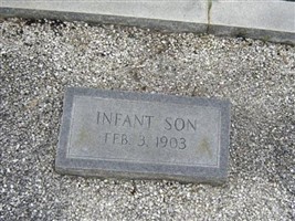 Infant Son 1 of W. Marshall & Anna L. Durrence Infant Son 1 of W. Marshall & Anna L. Durrence